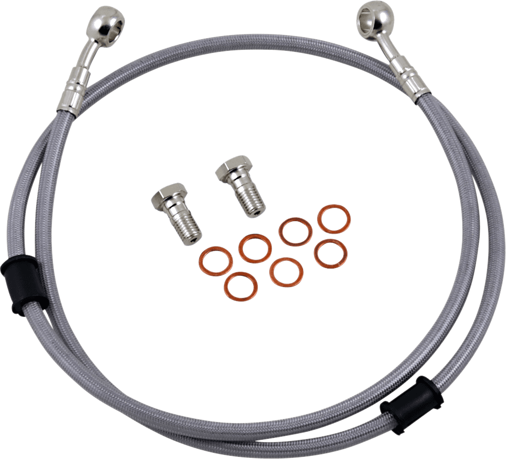 GBRAKES 1741-6124 Brake Line Kit - Stainless Steel