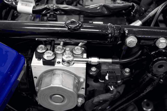 FAT BAGGERS INC. 1741-6862 EZ Install Brake Line - 67" - Black Braid — image 2 of 2