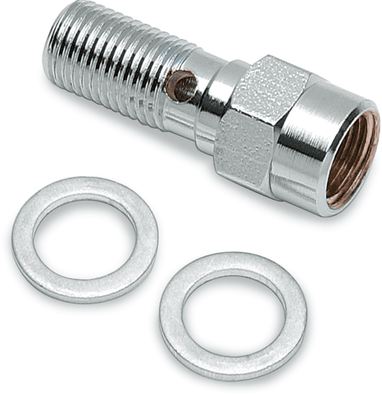 DRAG SPECIALTIES 1742-0044 Banjo Bolt - 3/8-24 - Adapter
