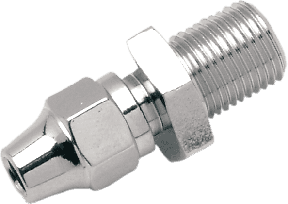 DRAG SPECIALTIES 1742-0064 Brake Line Fitting - 7/16-24 - Straight