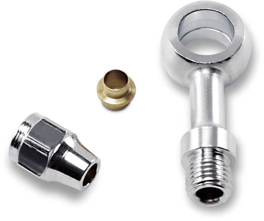 DRAG SPECIALTIES 1742-0107 Banjo Fitting - 7/16" - Straight
