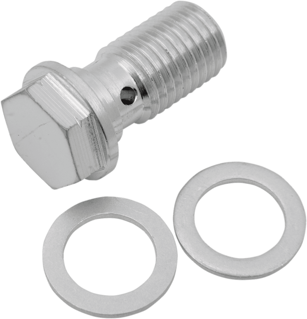 DRAG SPECIALTIES 1742-0119 Banjo Bolt - M12 x 1.5