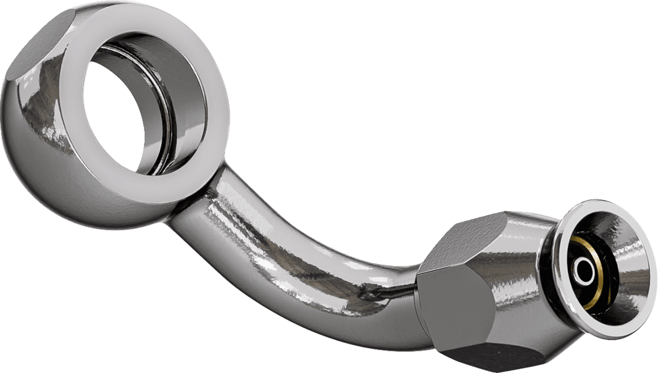 GOODRIDGE 1742-0730 BANJO 90 DEGREE 3/8 10M