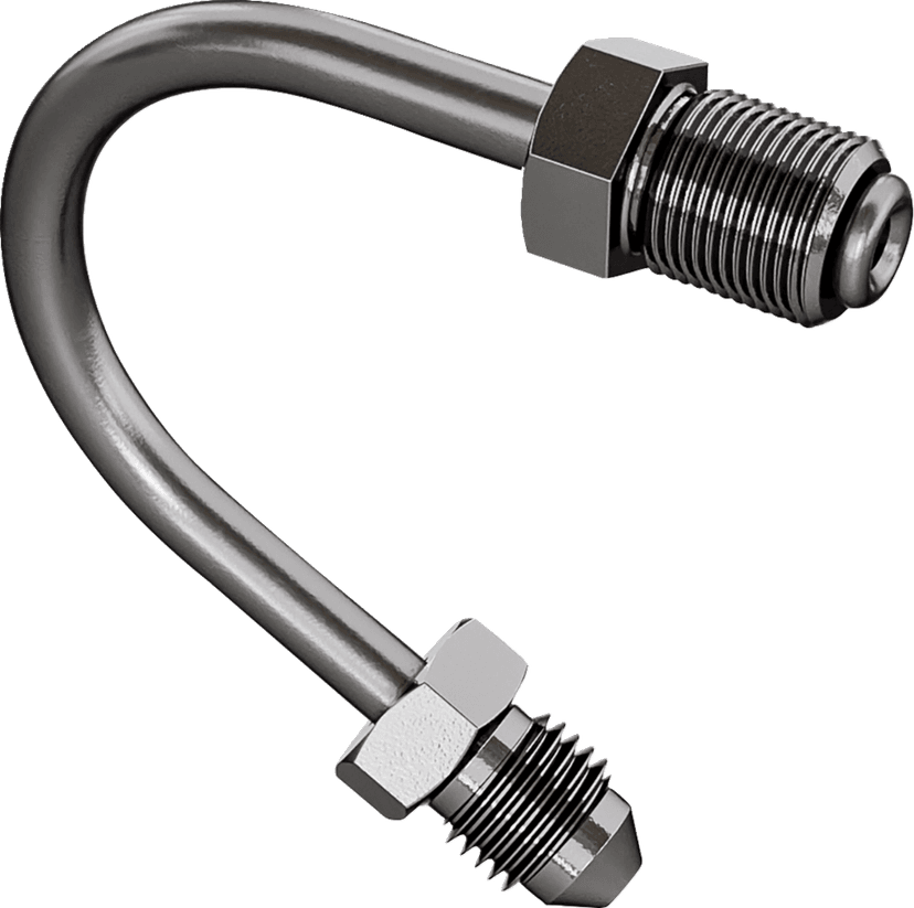 GOODRIDGE 1742-0733 150 DEG TUBE ADPTR SS AN3