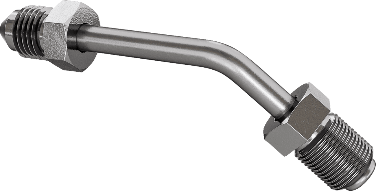 GOODRIDGE 1742-0734 45 DEG TUBE ADPTR SS AN3