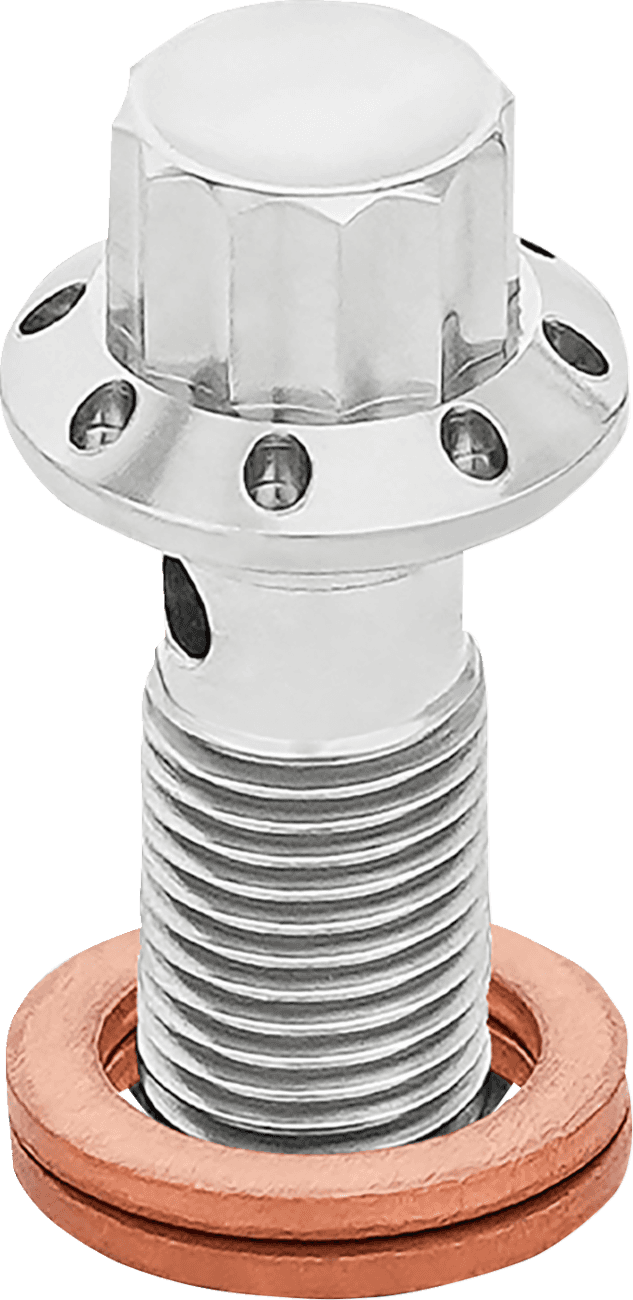 ARLEN NESS 1742-0776 Banjo Bolt - 3/8"-24 - Polished — image 2 of 2