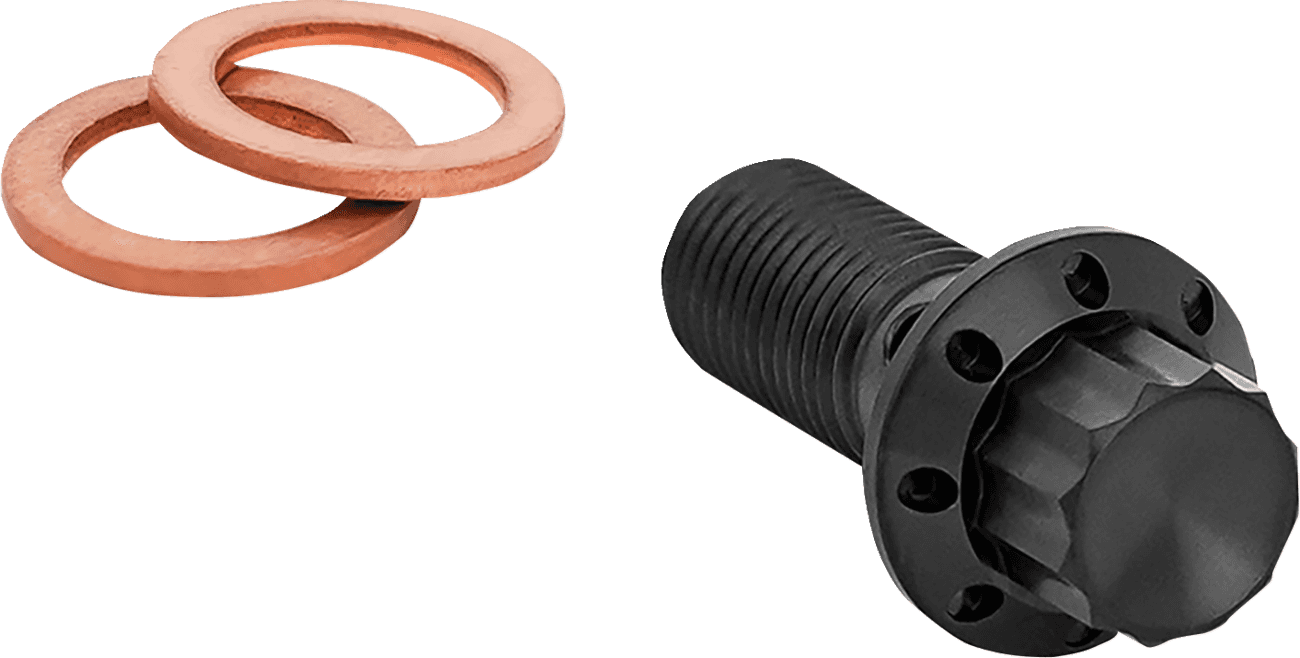 ARLEN NESS 1742-0777 Banjo Bolt - 3/8"-24 - Black