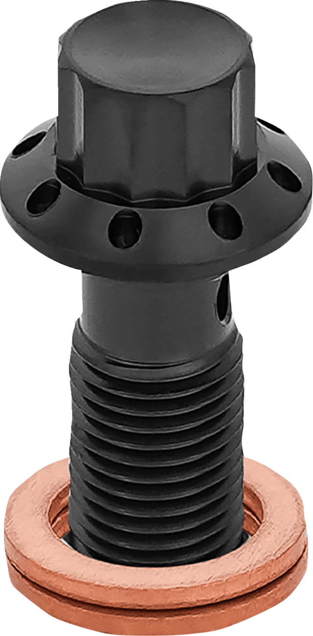 ARLEN NESS 1742-0777 Banjo Bolt - 3/8"-24 - Black — image 2 of 2