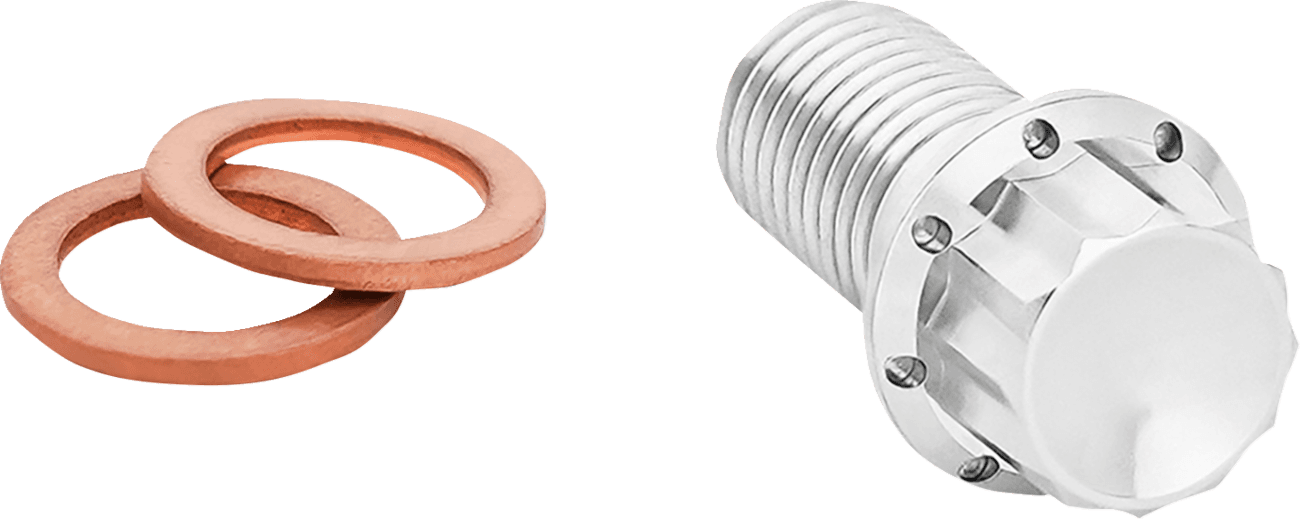 ARLEN NESS 1742-0785 Banjo Bolt - M12x1.25 - Polished