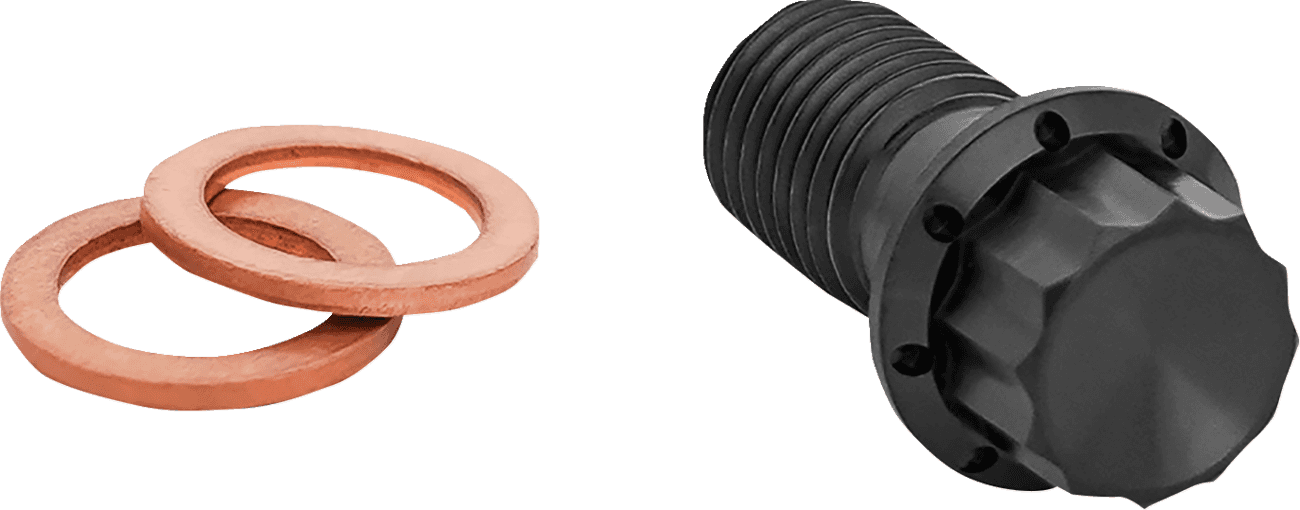 ARLEN NESS 1742-0786 Banjo Bolt - M12x1.25 - Black