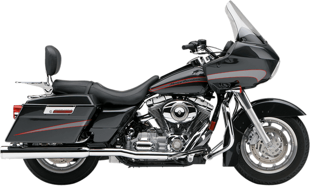 COBRA 1800-0635 True Dual Headpipes - Chrome - '07-'08 FL — image 1 of 3