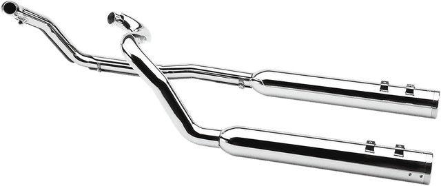 COBRA 1800-0635 True Dual Headpipes - Chrome - '07-'08 FL — image 3 of 3