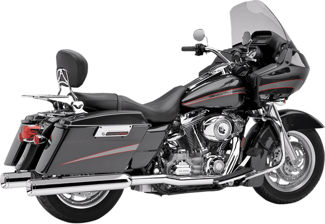 COBRA 1800-0635 True Dual Headpipes - Chrome - '07-'08 FL — image 2 of 3