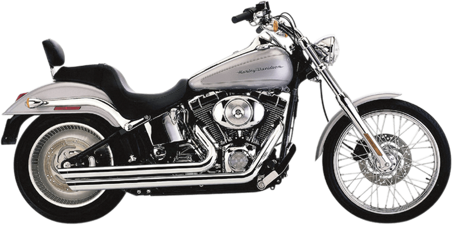 COBRA 1800-1397 Speedster Slashdown Exhaust - '12-'17 Softail