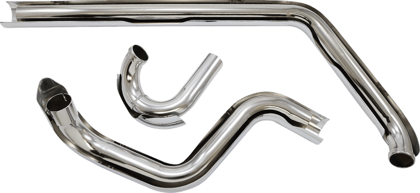 COBRA 1800-1753 True Dual Exhaust - Billet Tip - '97-'06 Softail — image 4 of 5
