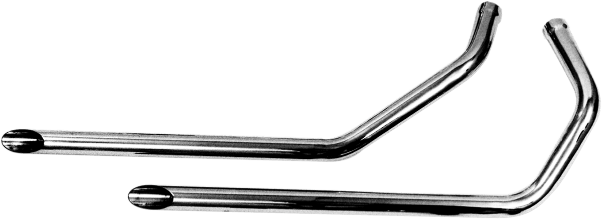 PAUGHCO 1800-1870 1-3/4" Drag Pipes - '57-'85 XL - 40" Long
