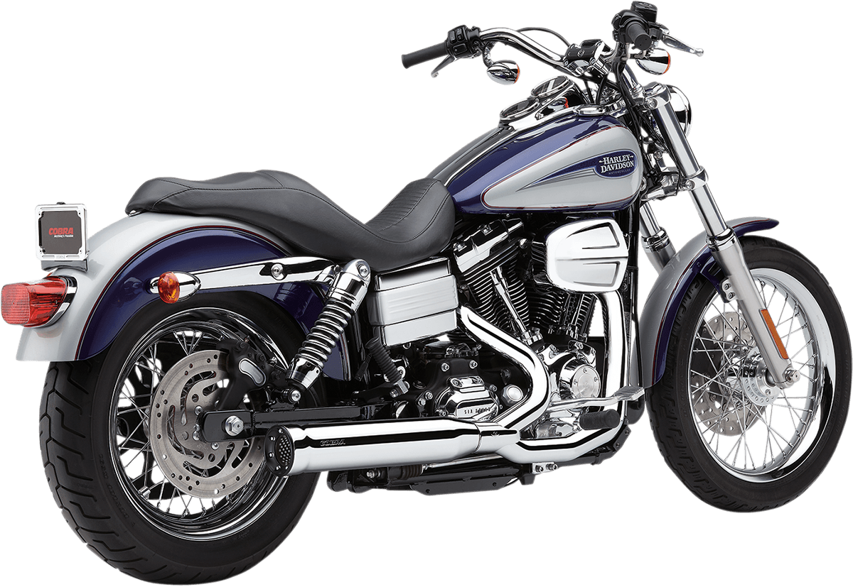 COBRA 1800-1918 Power Pro RPT Exhaust - Chrome - '12-'17 Dyna