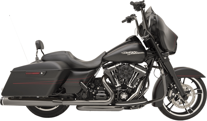 KHROME WERKS 1800-1968 2-into-2 Dominator Exhaust System - Eclipse® - '09-'16 FL - With 4-1/2" Muffler — image 1 of 6
