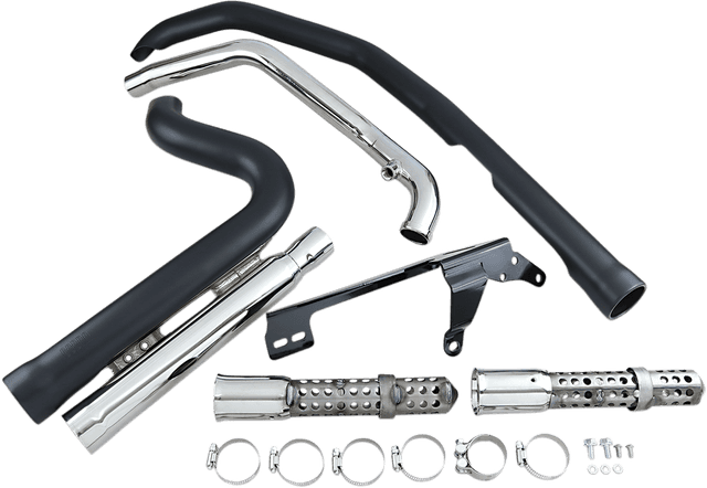 COBRA 1800-2092 909 Exhaust - Black - '07-'13 XL — image 2 of 2