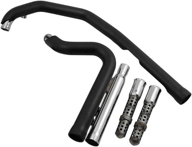 COBRA 1800-2094 909 Speedster Short Exhaust System - Black