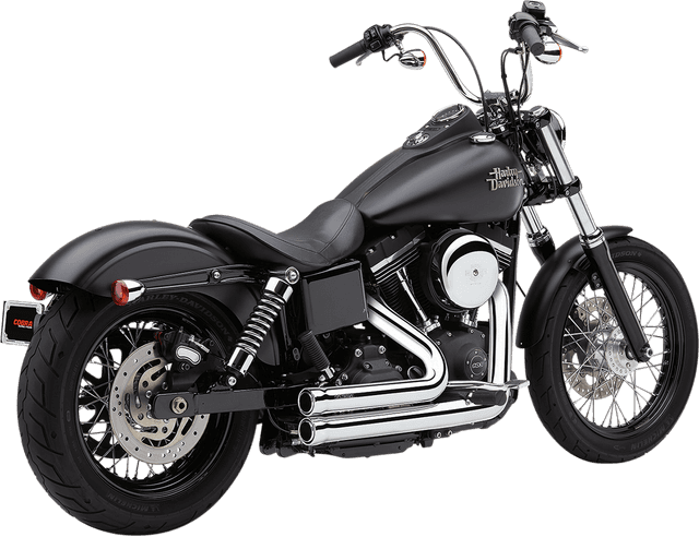 COBRA 1800-2097 909 Exhaust - Chrome - '06-'11 Dyna — image 1 of 2