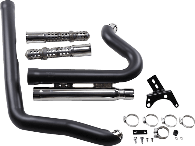 COBRA 1800-2098 909 Exhaust - Black - '06-'11 Dyna — image 2 of 2