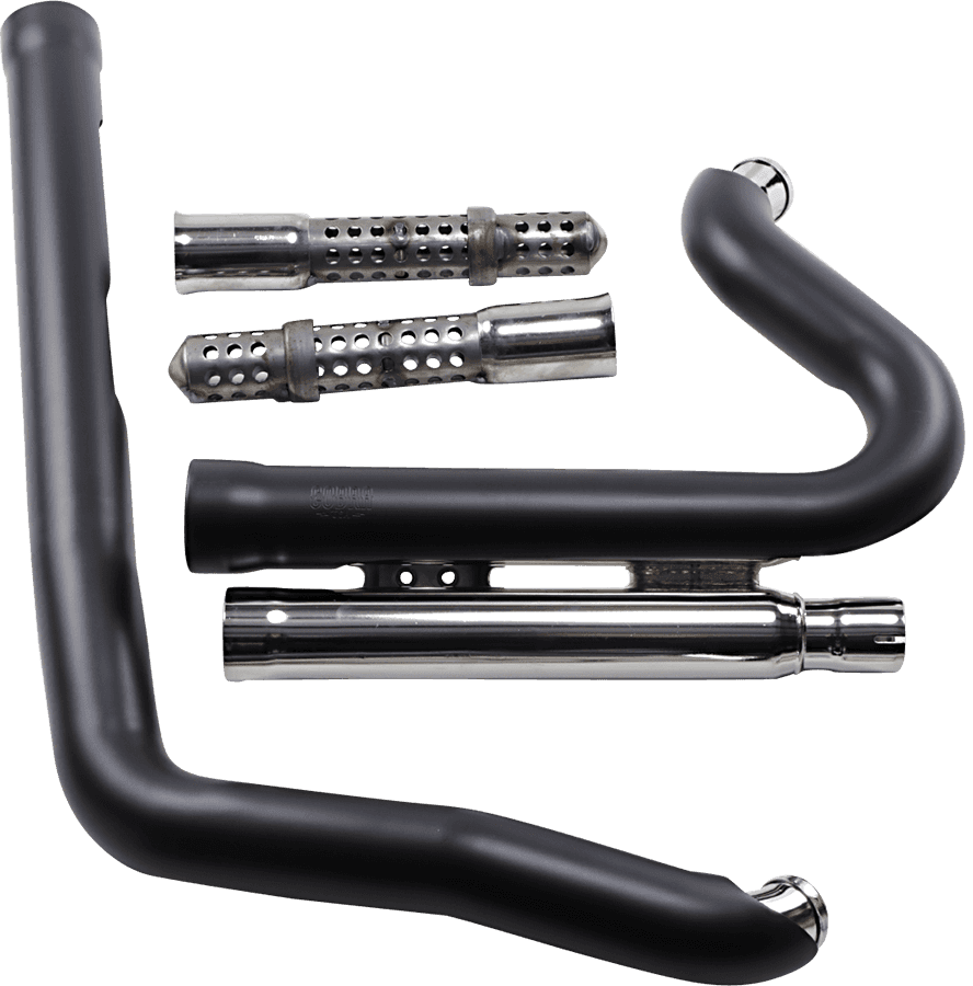 COBRA 1800-2098 909 Exhaust - Black - '06-'11 Dyna