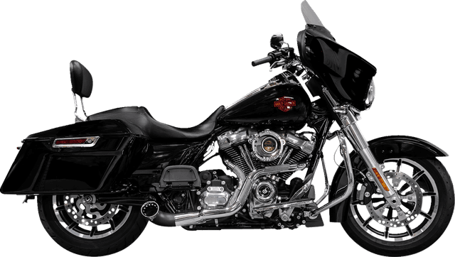 TRASK 1800-2133 2-into-1 Nasty Bastard Exhaust System - Chrome — image 1 of 2