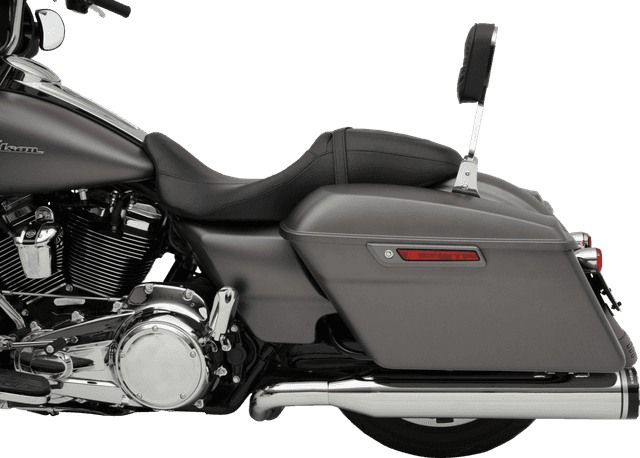 KHROME WERKS 1800-2175 2-into-2 Dominator Exhaust System with 4-1/2" Mufflers - Chrome - FL — image 2 of 3