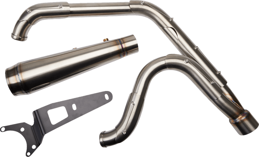 TRASK 1800-2210 Assault 2:1 Exhaust - Full Stainless - '84-'00 FXR — image 4 of 4