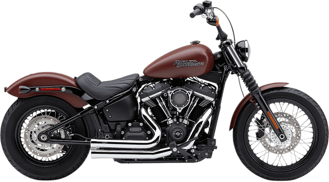 COBRA 1800-2252 909 Exhaust - Chrome - '18-'20 Softail