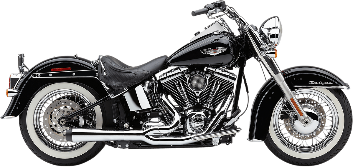 COBRA 1800-2284 El Diablo Exhaust - Chrome - '12-'17 Softail