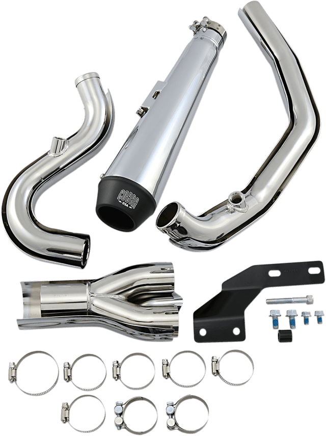 COBRA 1800-2286 El Diablo Exhaust - Chrome - '07-'11 Softail — image 2 of 2