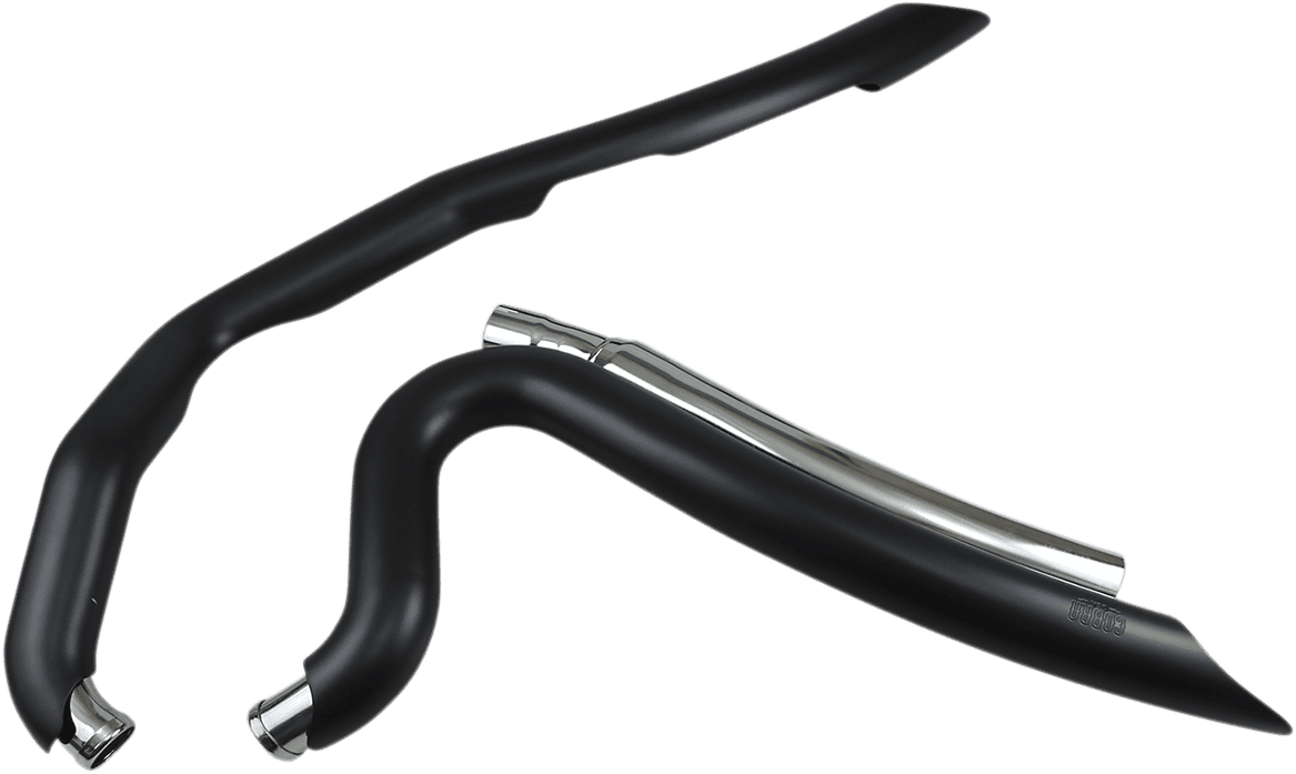 COBRA 1800-2318 Speedster Swept Short Exhaust - Black