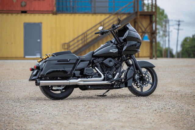 S&S CYCLE 1800-2389 2-into-1 Sidewinder® Exhaust System - '95-'16 FL - Chrome — image 2 of 3
