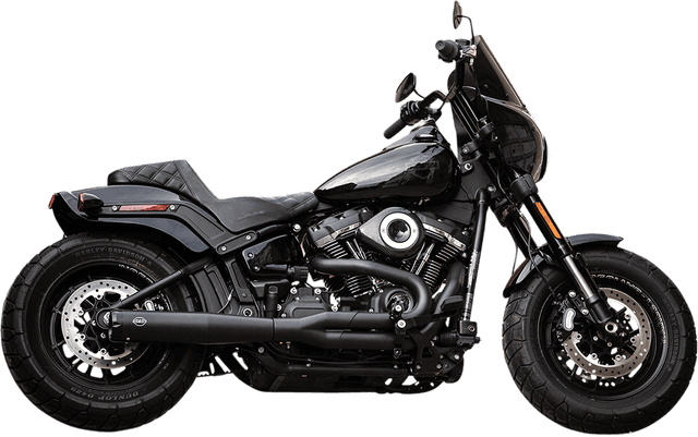 S&S CYCLE 1800-2401 Super Street 2:1 Exhaust System - Black