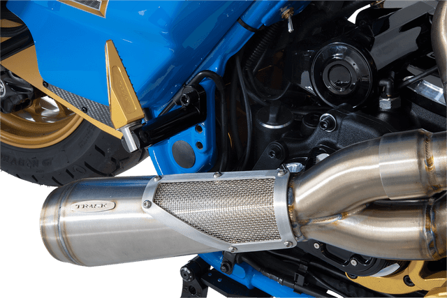 TRASK 1800-2496 2-into-1 Big Sexy Exhaust System - Brushed Stainless Steel — image 3 of 4
