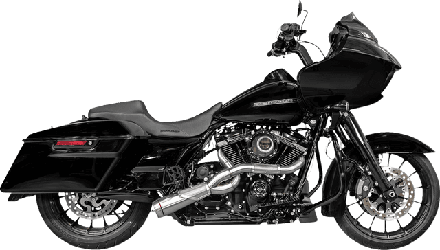 TRASK 1800-2496 2-into-1 Big Sexy Exhaust System - Brushed Stainless Steel — image 1 of 4