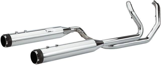 S&S CYCLE 1800-2523 El Dorado Dual Exhaust System - Chrome - Black Thruster — image 2 of 2