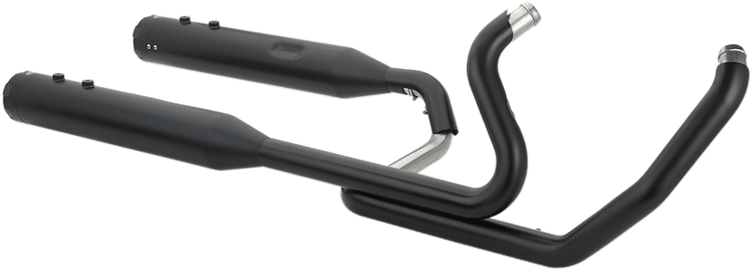 S&S CYCLE 1800-2528 El Dorado Dual Exhaust System - Black - Black Thruster — image 3 of 3