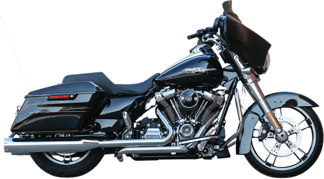S&S CYCLE 1800-2531 El Dorado Dual Exhaust System - Chrome - Chrome Tracer — image 2 of 2