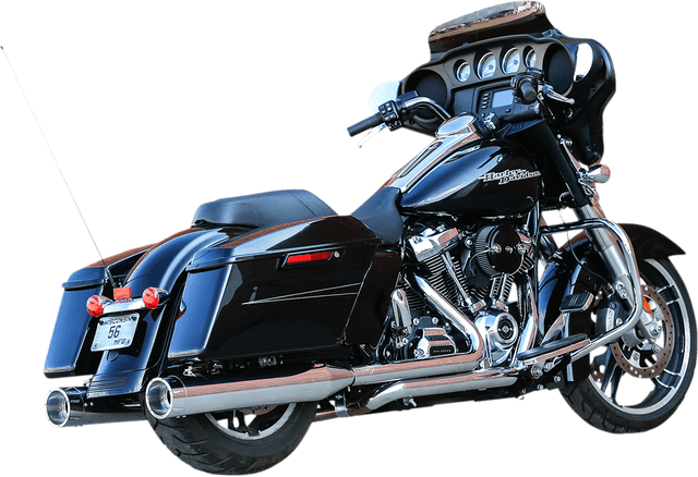 S&S CYCLE 1800-2531 El Dorado Dual Exhaust System - Chrome - Chrome Tracer — image 1 of 2