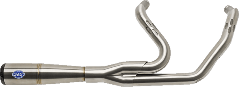 S&S CYCLE 1800-2543 2-into-1 Diamondback Exhaust System - Stainless Steel - Race Only — image 2 of 2