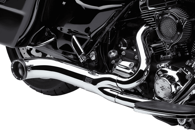 COBRA 1800-2552 Turn Out 2-into-1 Exhaust System - Chrome — image 4 of 5