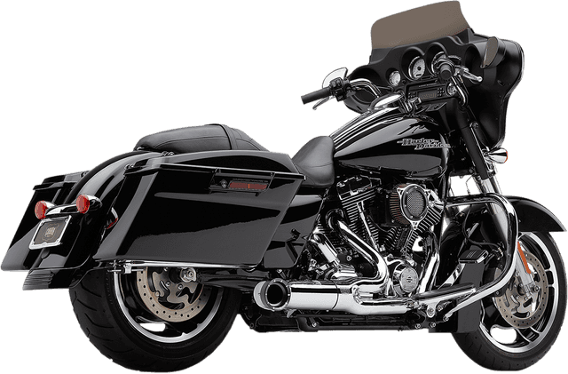 COBRA 1800-2552 Turn Out 2-into-1 Exhaust System - Chrome — image 2 of 5