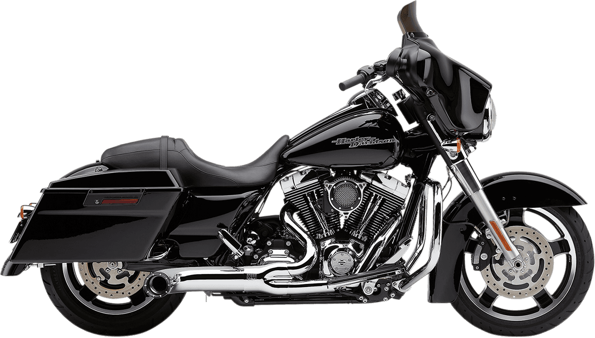COBRA 1800-2552 Turn Out 2-into-1 Exhaust System - Chrome