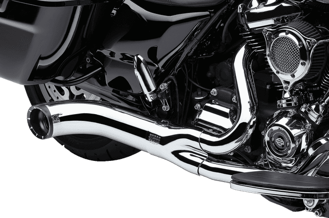 COBRA 1800-2554 Turn Out 2-into-1 Exhaust System - Chrome — image 6 of 6