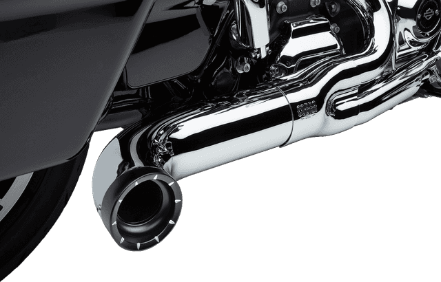 COBRA 1800-2554 Turn Out 2-into-1 Exhaust System - Chrome — image 2 of 6