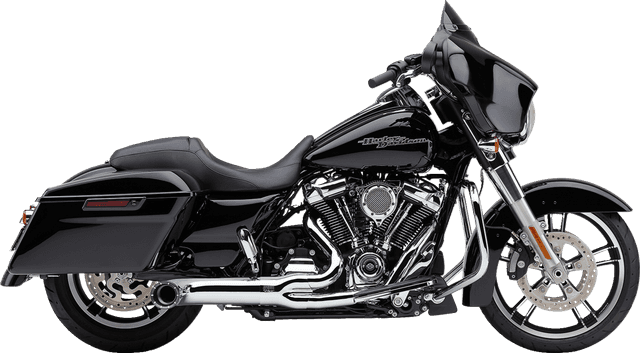 COBRA 1800-2554 Turn Out 2-into-1 Exhaust System - Chrome — image 1 of 6