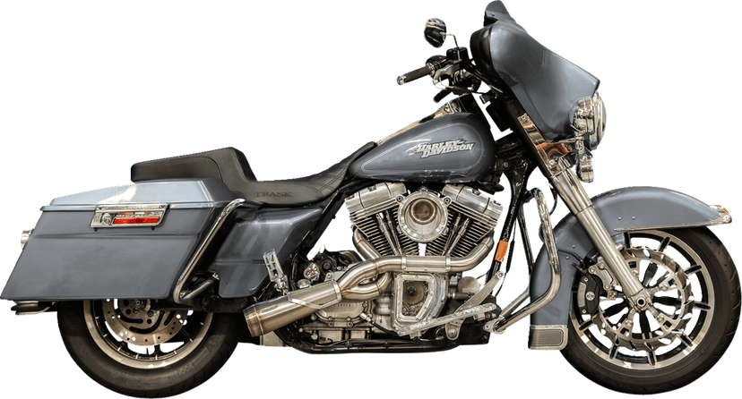 TRASK 1800-2559 2-into-1 Big Sexy Exhaust System - Raw Stainless Steel — image 1 of 3